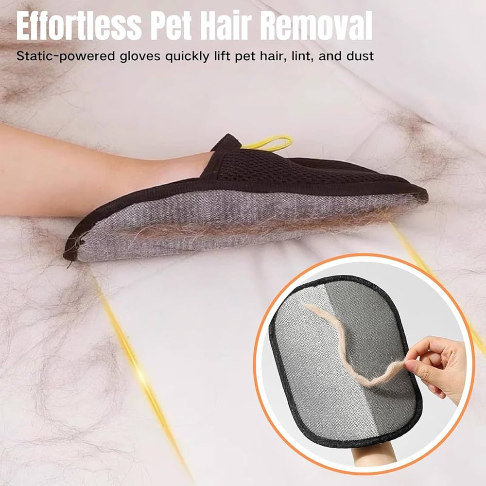 Pet hair remover gloove