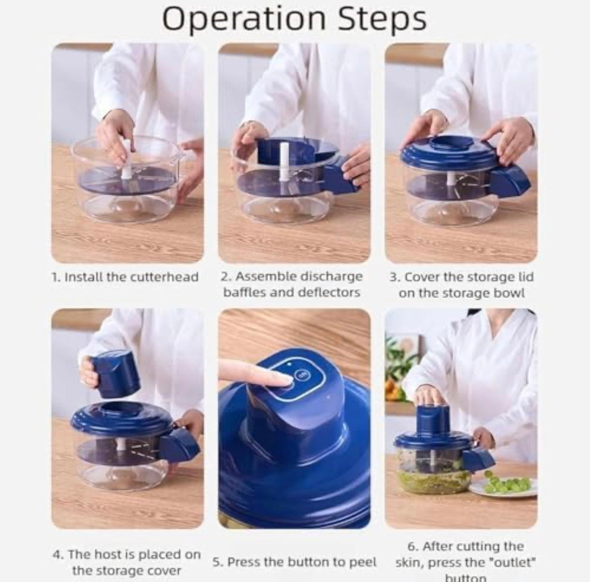 Automatic Electric Peeler Machine for Kitchen