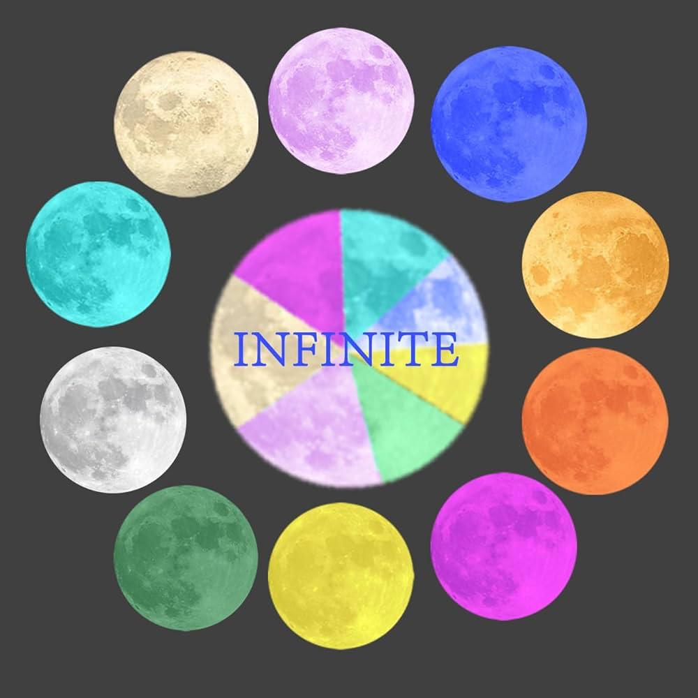 Magnetic Moon Lamp with 15W Fast Phone Charger (US Imported)